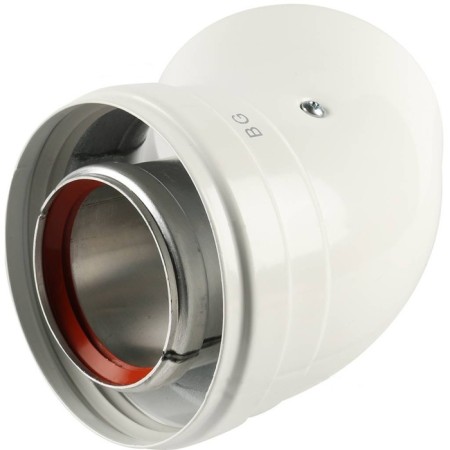 BAXI chimney element, coaxial discharge, d = 60/100 mm, 45 °, luna/eco/nuvola, khg, new