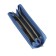 Women's wallet, lightning, the color of the blue fleet