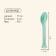 Set of cutting devices Maclay: spoon, fork, knife, plastic, green color