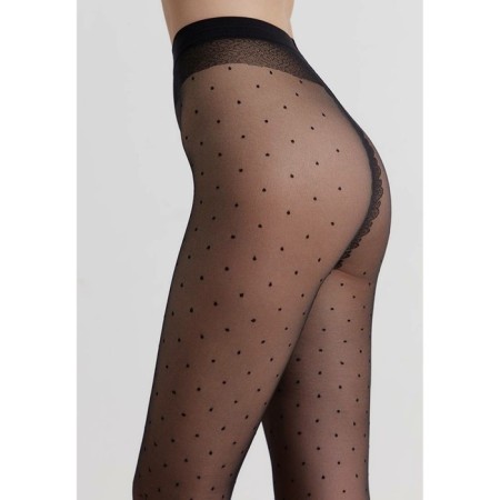 Women's tights Fantasy Dots, Size 5, Nero color-2