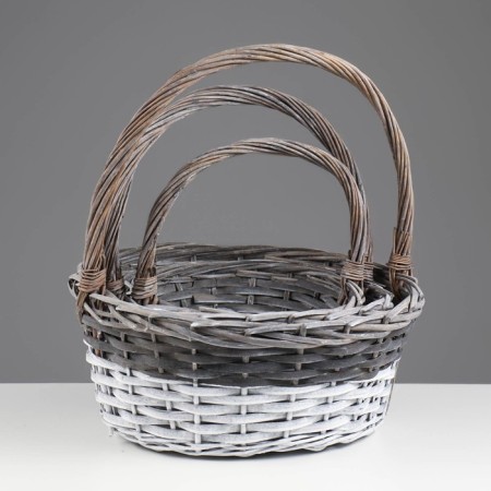 Set of baskets, 3pcs, vines, s: 24x24xh12xhhhhhhhhhhhhhhhhhhhhhhhhhhhhhhhhhhhhhhhhhhhhhhhhhhhhhhhhhhhhhhhhhhhhhhhhhhhhhhhhhhhhhhhhhhhhhhhhhhhhhhhhhh31, l: 34x34xhhhhhhhhhh36 cm-2