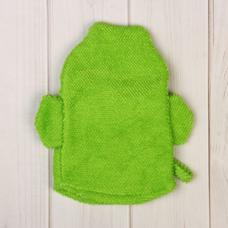 Washcloth-rukavichka, color mix-2