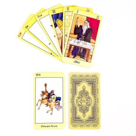 Gift Tarot "Classic", Gadal cards, 78 liters, with instructions-1
