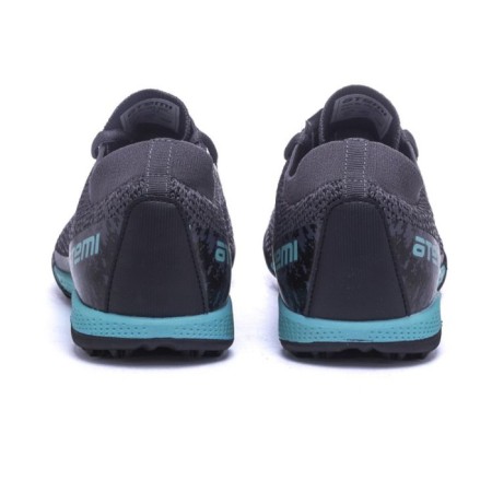 BUTS football ATEMI SBA-003 Turf Junior, gray/turquoise, size 37-7