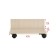 Rolling shelf, 455x250x190, wenge light