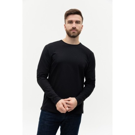 Male T -shirt, size 46, black color-5