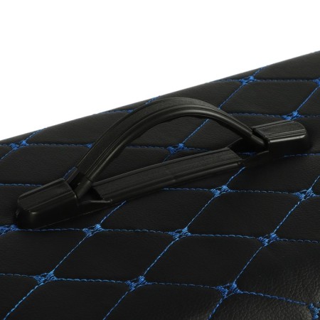Organizer COFR in the trunk, 67 x 30 x 31 cm, eco-leather, black-blue-5