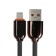 Lightning cable - USB, 6 A, PVC braid, 1 meter, gray