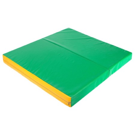 Mat, 100x100x10 cm, 1 addition, green/yellow color-2