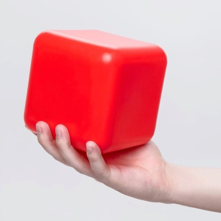 A set of colored cubes, 10 pieces 12 × 12 cm-9