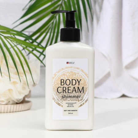 Body cream for Milv, 340 ml