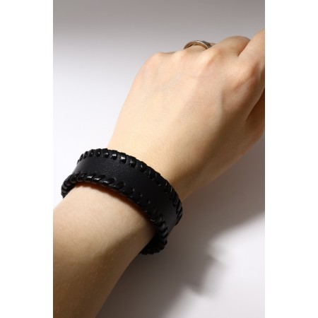 Bracelet Skin "minimal" contour, color black, 23 cm-4