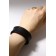 Bracelet Skin "minimal" contour, color black, 23 cm