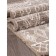 Rectangular carpet Milat Joli, size 80x150 cm, color L.Beige/P.White