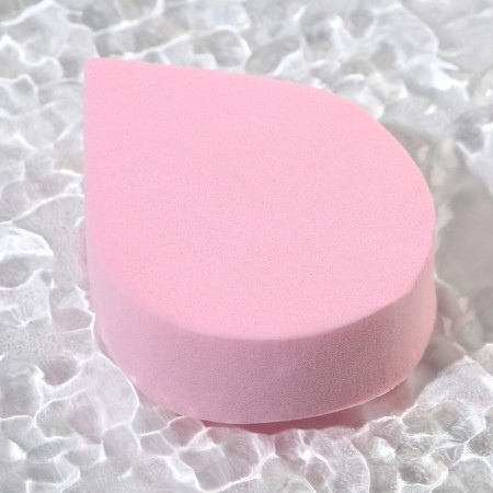 The sponge frame is flat "love", increases when getting wet, the color is pink-1