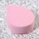 The sponge frame is flat "love", increases when getting wet, the color is pink