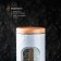 Bank for bulk products "Scandy", 23 × 8.5 cm, with a window, white color
