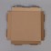 Box for cake, white, 30 x 30 x 30 cm