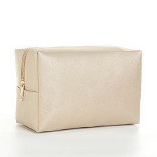 Cosmetic bag dorus, 20*9*13, lightning departure, lining, gold