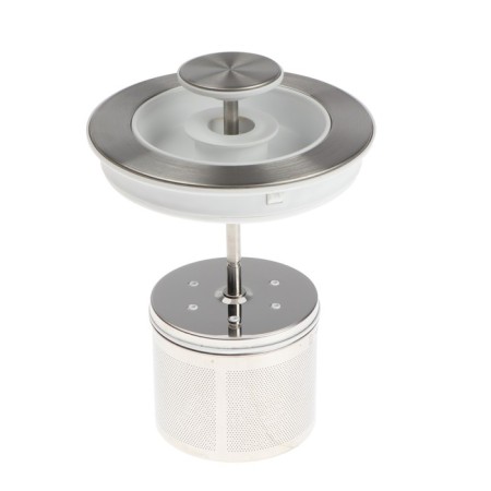 Electric Deerama DEM-SH50W, glass, 1.7 l, 2200 watts, adjustment t °, silver-4