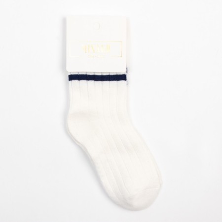 Noski children's minku cente-white, rr 16-18 cm-3