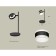 AMBRELLA LIGHT AMBRELLA AMBRIL, XB9802202, GX53 LED 12 watts, black sand, white matte