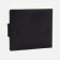 Male purse for magnet, department for bills, for maps, for coins, black color
