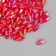 Beads for creativity Plastic "Rhombus Crystal Hologography Fuchsia" set 20 grams 0.6x0.6x1.2 cm