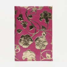 Cover for passport, pink color