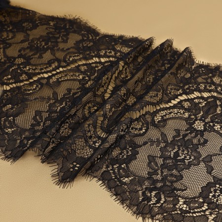Lace cilia, 270 mm × 3 ± 0.5 m, black color-2