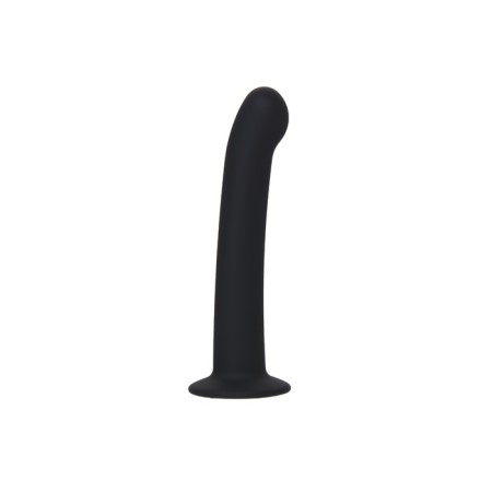 Anal phallimitator A-Toys Rocus, silicone, black color, 15 cm-1