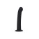 Anal phallimitator A-Toys Rocus, silicone, black color, 15 cm