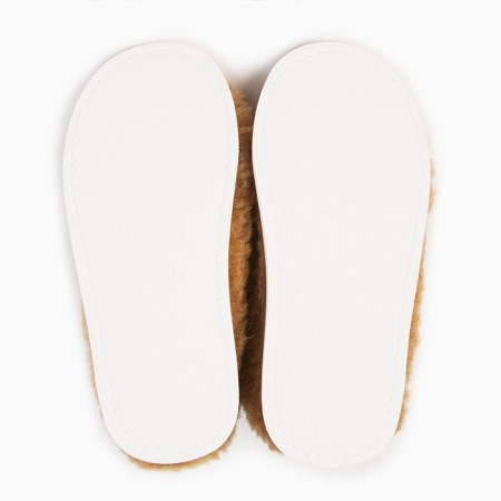 Women's slippers, brown color, size 35-2