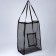 Bag Schoper beach, grid, 41x32x26 cm, black