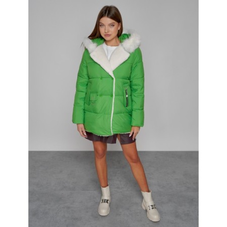 Winter jacket, size 44, green color-10