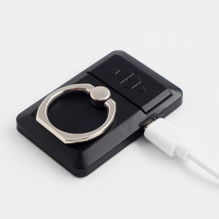 Electronic lighter with a holder ring (popcock), spiral-4