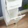 Bathroom for a bathroom with a underwear basket, 34 x 30 x 85 cm