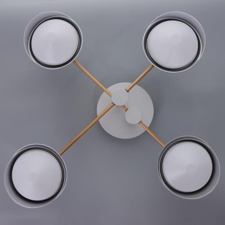 Chandelier 1852/4 LED 64W 3000-6000K gray-gold 65x65x17 cm Bayerlux-5