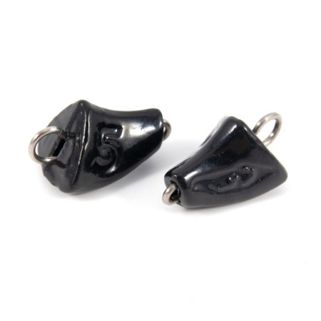 Cargo of a bullet-exentric painted collapsible Yaman 10 pcs., 5 g, black-2