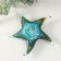 Souvenir Glass "Sea Blue Star" under Murano glass 15.5x15x4 cm mix