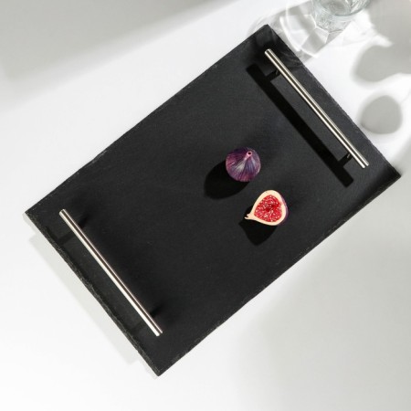 Magistro Valley shale tray, 45 × 30 cm-1