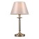 HELP lamp Gerhort G11095/1T AB WT, 1x40W, E14, 48x27x27 cm, bronze color