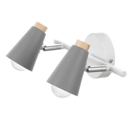 Sport "Conus" 2x40W E27 gray 30x12x16 cm
