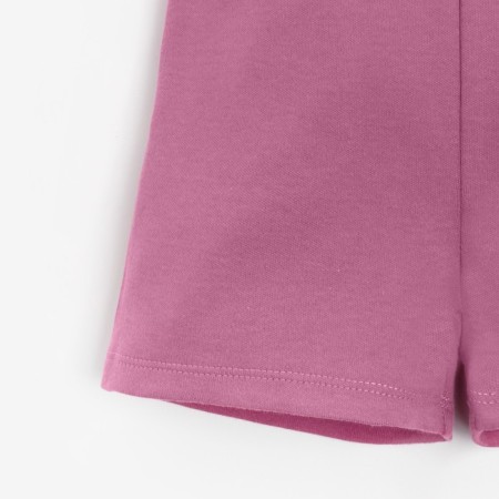 Kidsa (sweatshirt, shorts) minku, raspberry color, height 80-86 cm-5