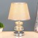 Venice table lamp E27 40W Champagne 21x21x33 cm Risalux