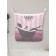 Organizer in a bath on suction cups “Batten with champagne”, for storing toys and trifles, size 33x39 cm
