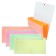 A4 cartridge folder on the 13 departments button, Erichkrause, Matt Neon, transparent plastic, mix