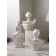 Set of figures "Woman Warrior", polystone, 42 cm, 3 pcs, white color