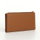 Women's wallet on magnets, brown color