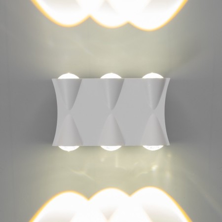 Lamp "BISO" 6XLED 6W 4000K IP66 white 14x4.5x8 cm